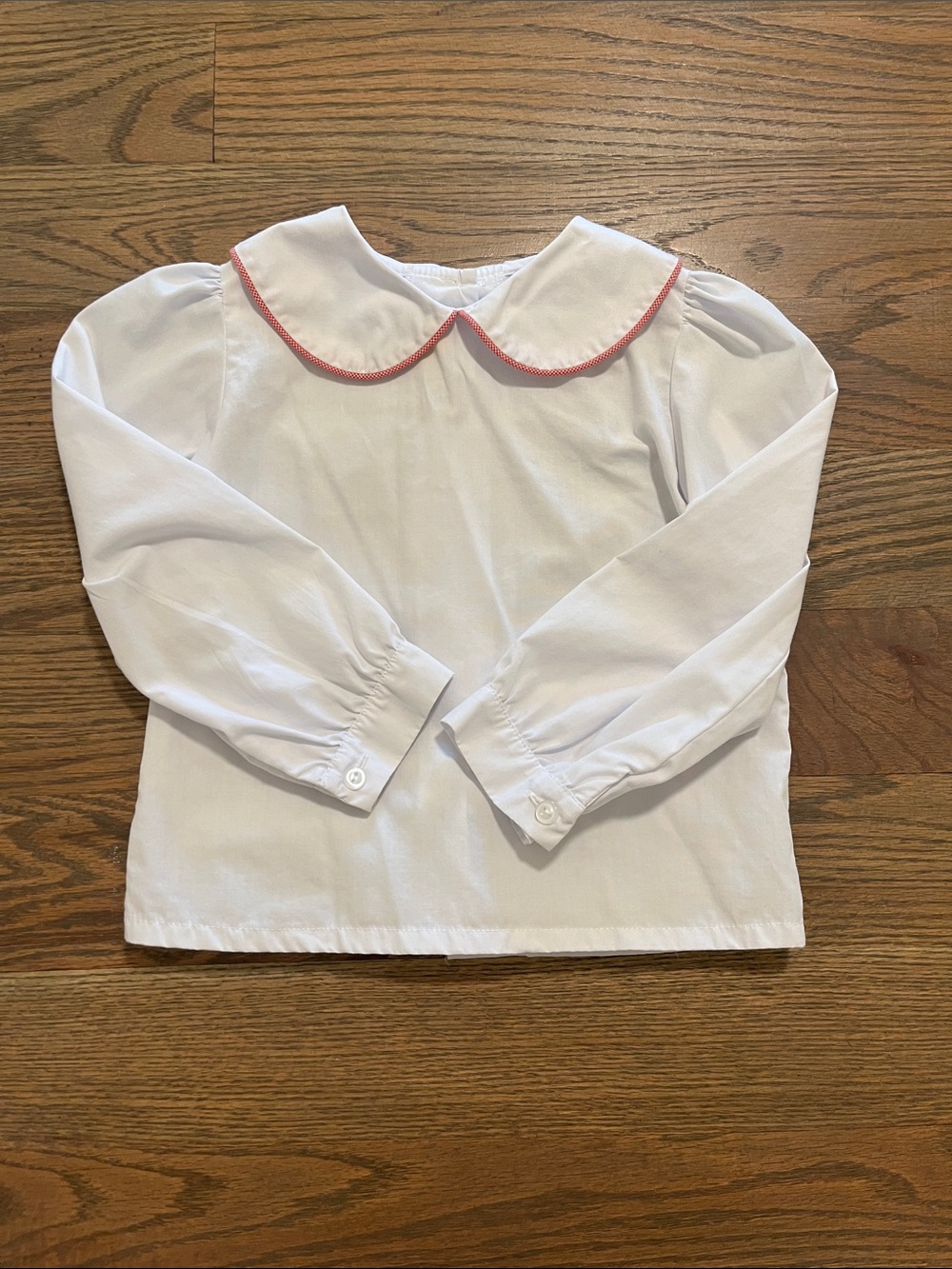 Girls Peter Pan collar top size 4T